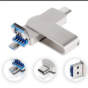 USB Flash Drive Keychain Fingerprint Scanner Case