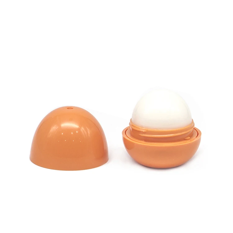 Eco Friendly Customized Pink Egg Shaped Round Lip Balm For Kids Buy