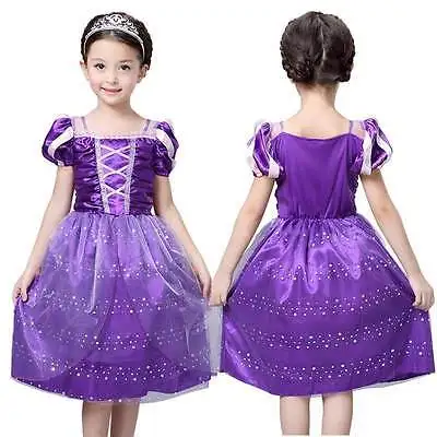 2016 Girls Rapunzel font b Fancy b font font b Dress b font Costume Wedding font