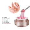 Free acrylic gel polish sample decorated hard uv gel nail builder