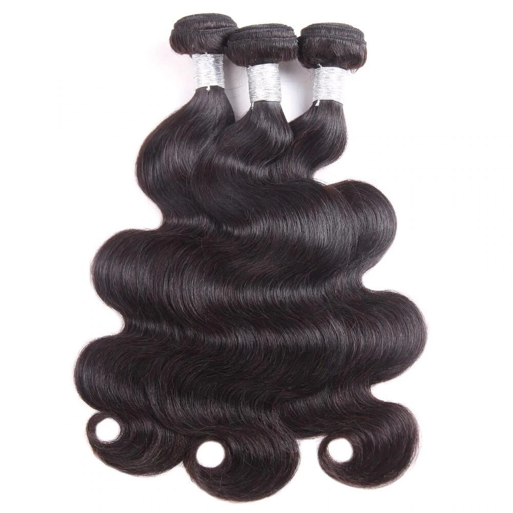 

10a grade bundles body wave 10-30 inch in stock unprocessed hair 100% mink malaysian hair, Natural black