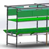 high quality efficient portable roller conveyor assembly line