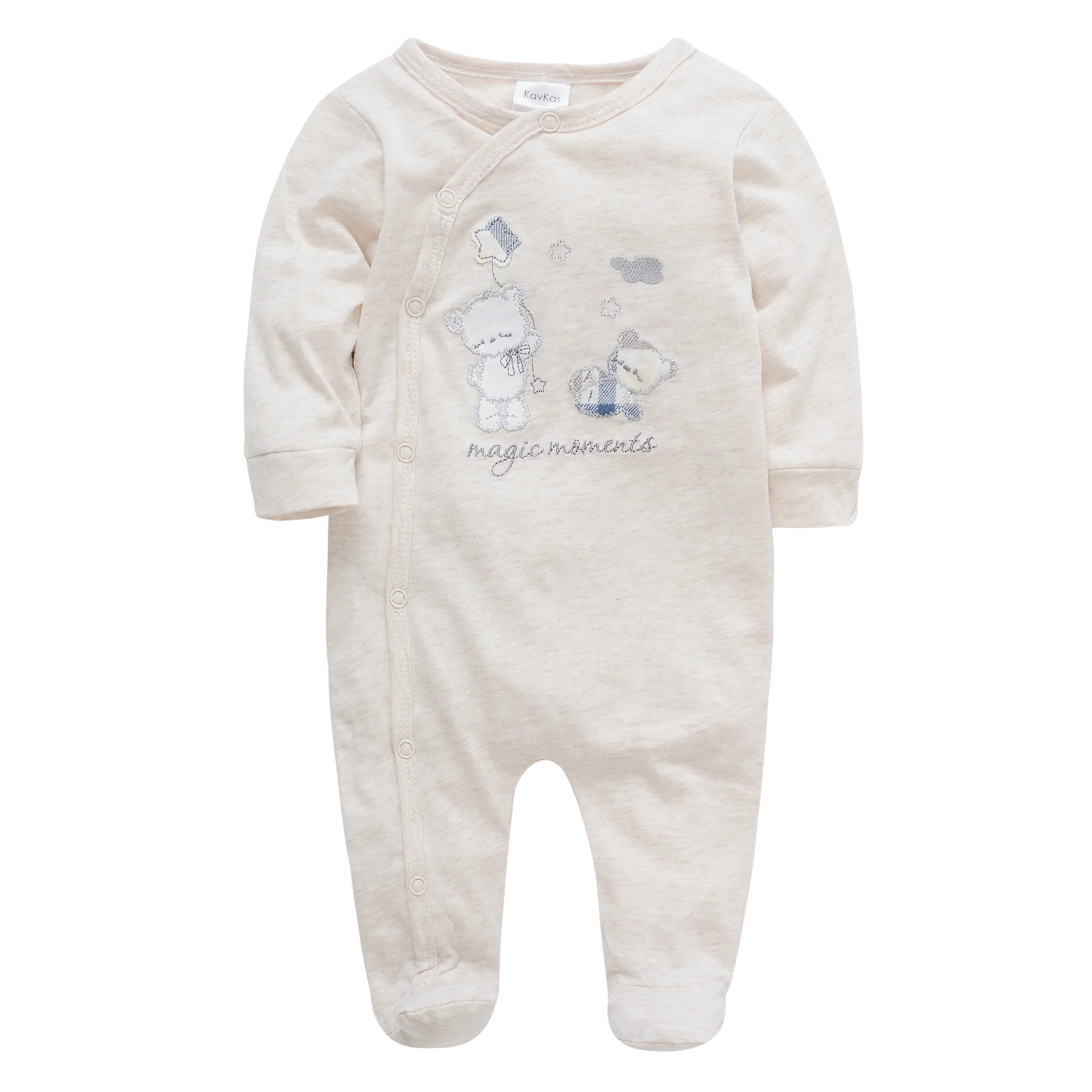 

New fancy letter bear 100%cotton baby boys rompers kids