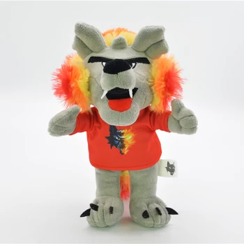 custom wolf plush