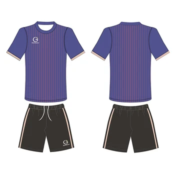 purple soccer shirts