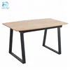 extention wooden modern dining room table