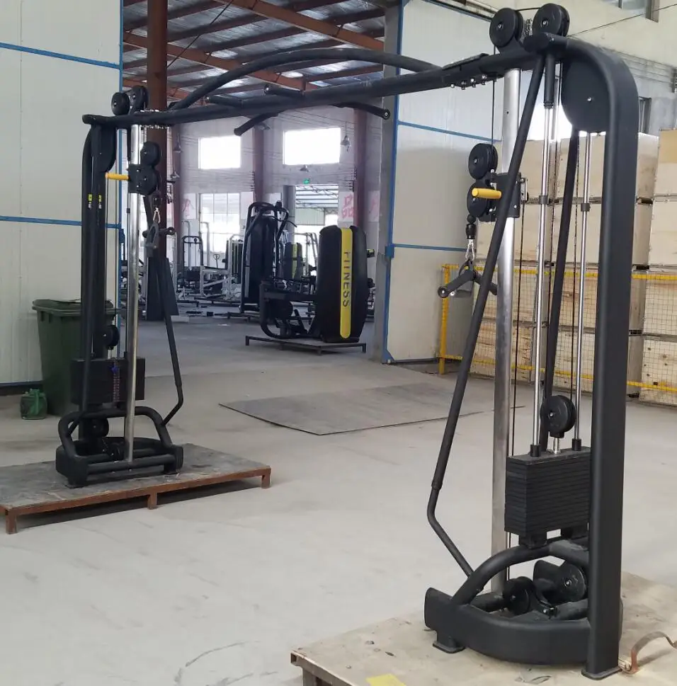 Flex Fitness Gym Equipment Functional Trainer Land Fitness Hand Held Exercise Equipment Cable