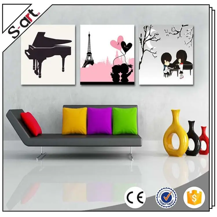 Group canvas print 3 panels 3 panels kid(zt)01