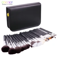 

Docolor DA2901 29pcs black beauty goat hair makeup brushes