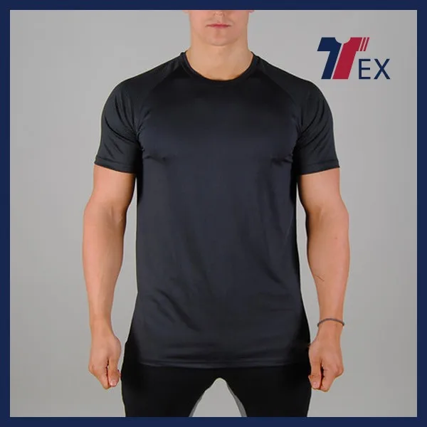 Mens Clothes Plain Black T Shirt Online 