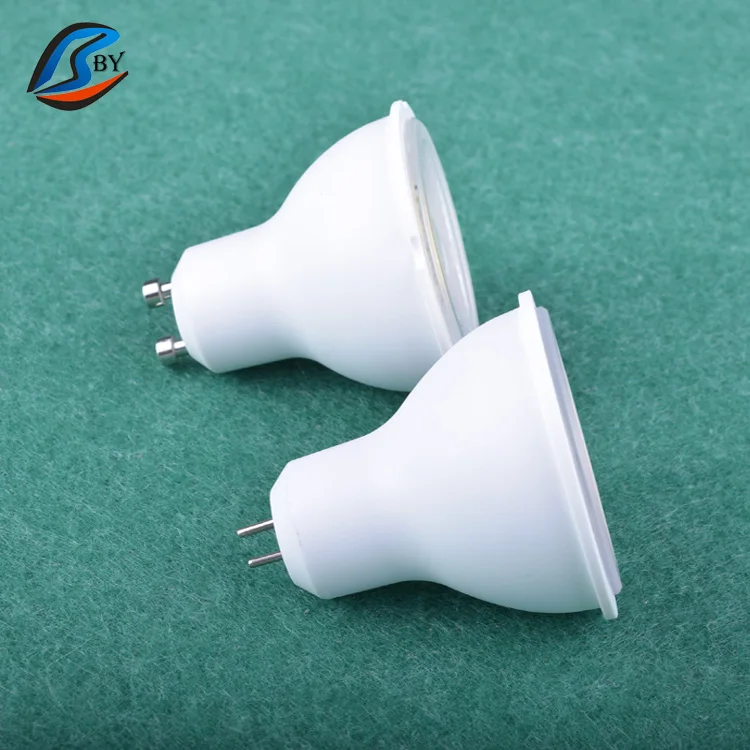 Manufacturer Wholesale 3W/5W/7W dimmable bulb lights led aluminum spotlight cob GU10/gu5.3/MR16 base made in China