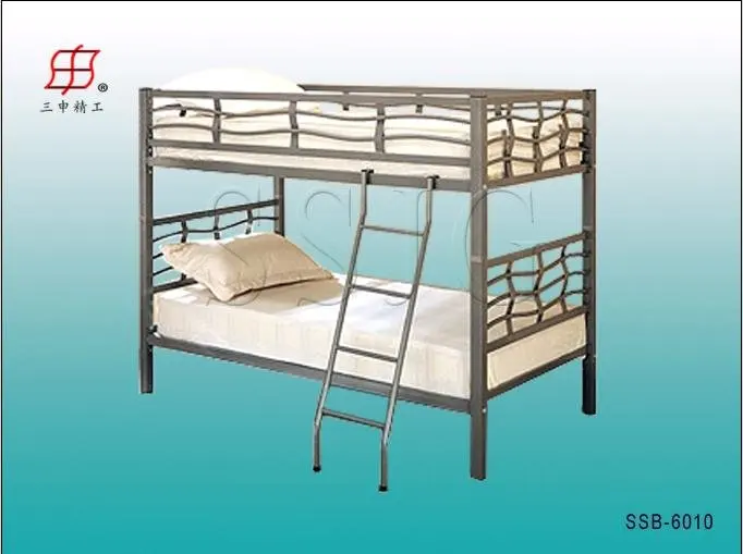 Metal Twin Loft Bunk Bed In White For Kids/adults Buy Metal Frame