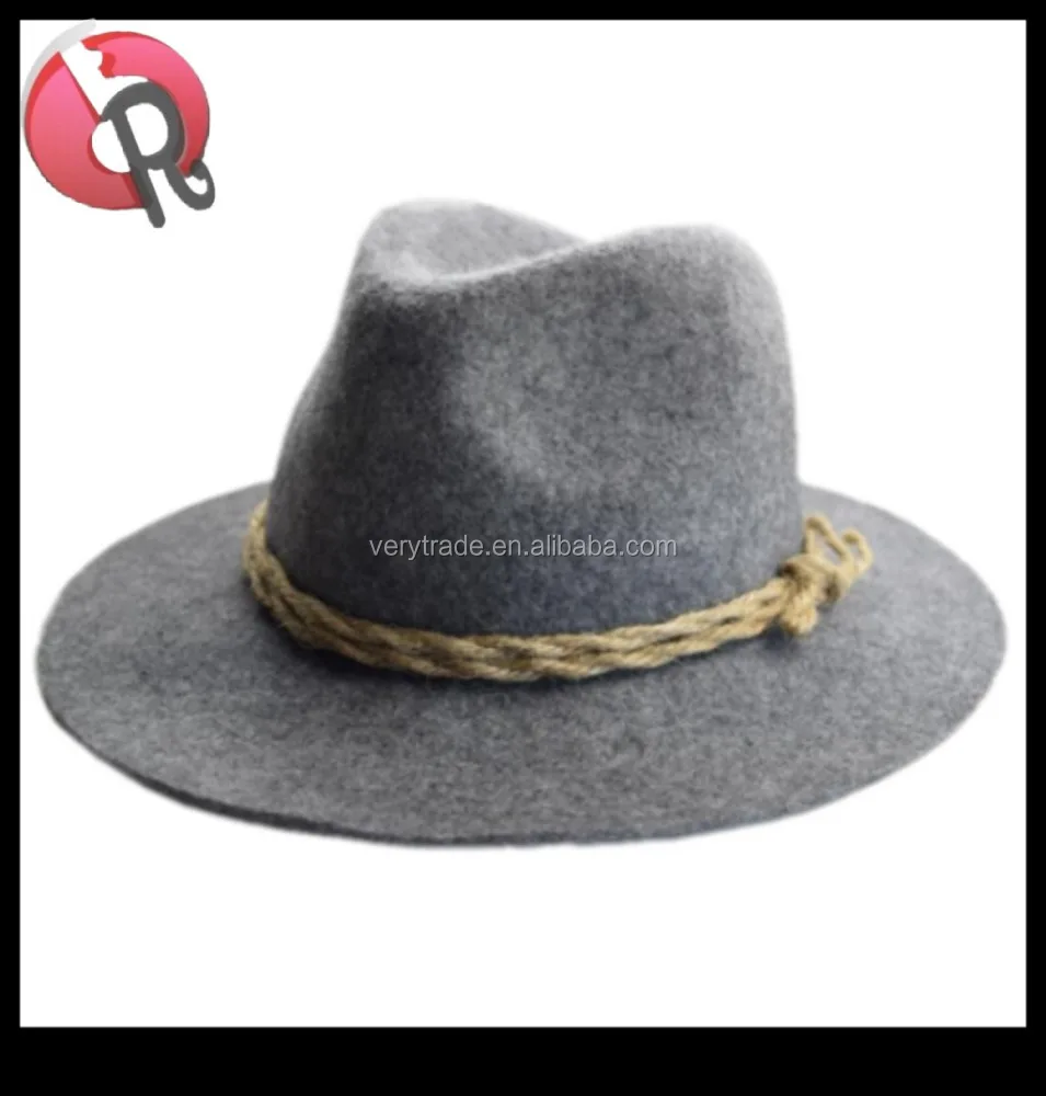 mens felt wide brim hat