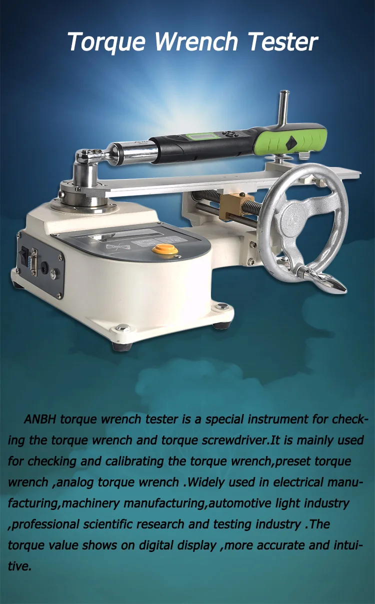 Intelligent Torque Calibration Equipment Torque Wrench Meter Calibrator