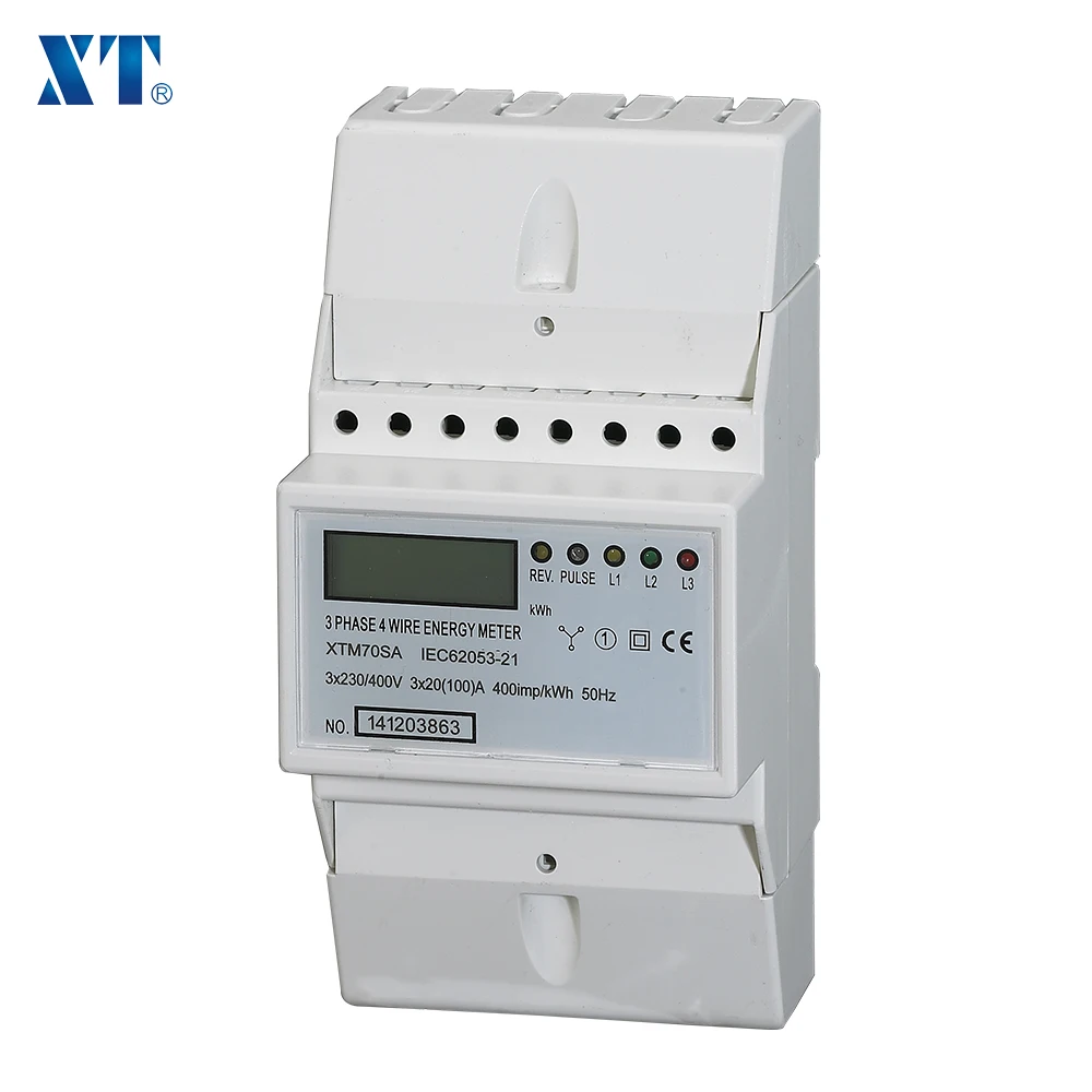 Energy Meter Expert Three Phase Din Rail Energy Meter