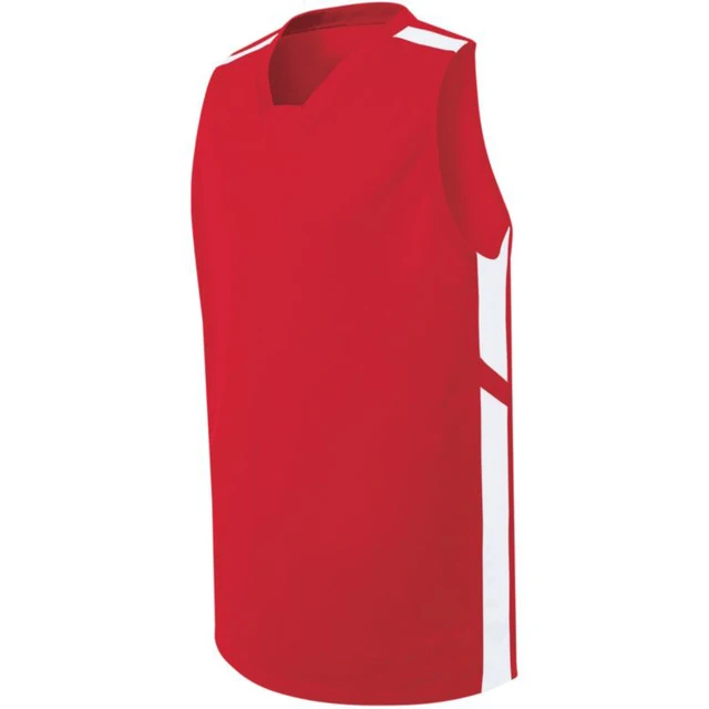 plain red basketball jersey