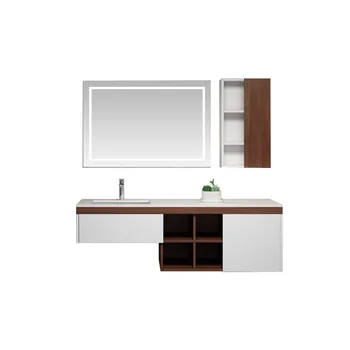 Wall Hanging Installation Bathroom Cabinet With Drawers View