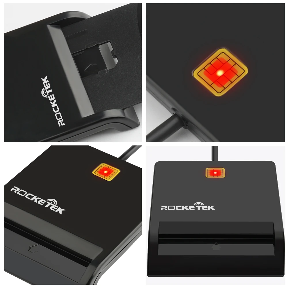 Hottest Single USB Credit Card Reader Writer IC ID ATM SIM Chip Card Reader MMC/CAC/IC Card - ANKUX.COM