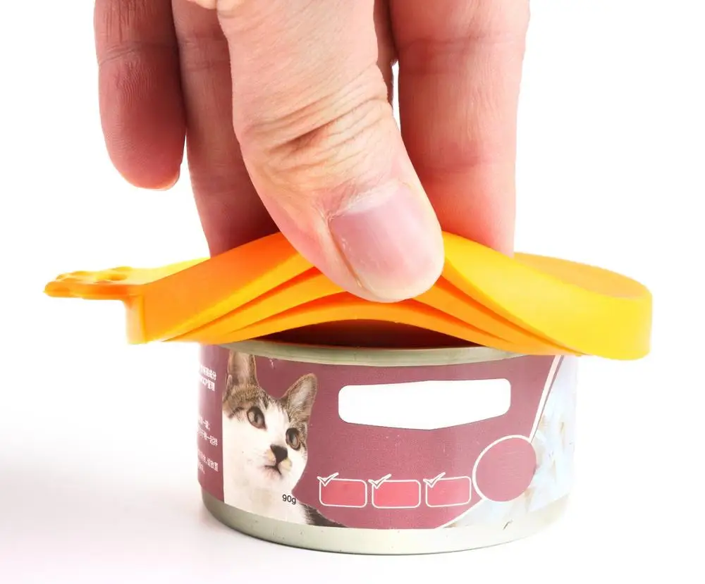 Ecofriendly Silicone Pet Food Can Cover Lids For Dog And Cat Buy