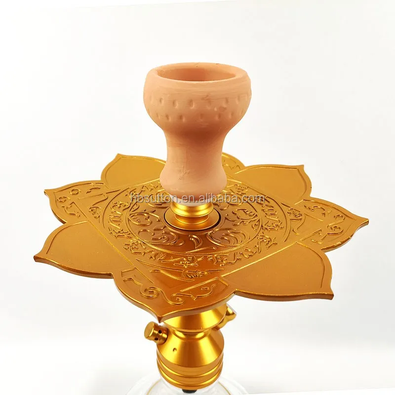 China Factory Wholesale Hookah Narguile Accessories Gold & Black 1pc