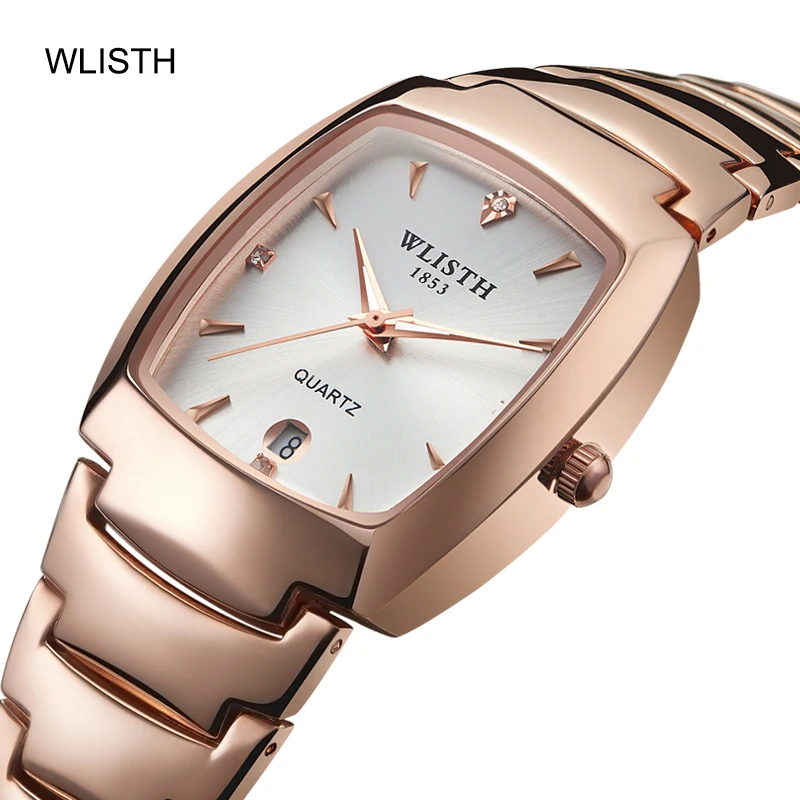 

stainless steel personality Small fashion woman watch