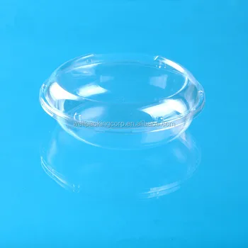 Take Away Container Disposable Plastic Salad Bowl With Separate Container Disposable Plastic Salad Bowl