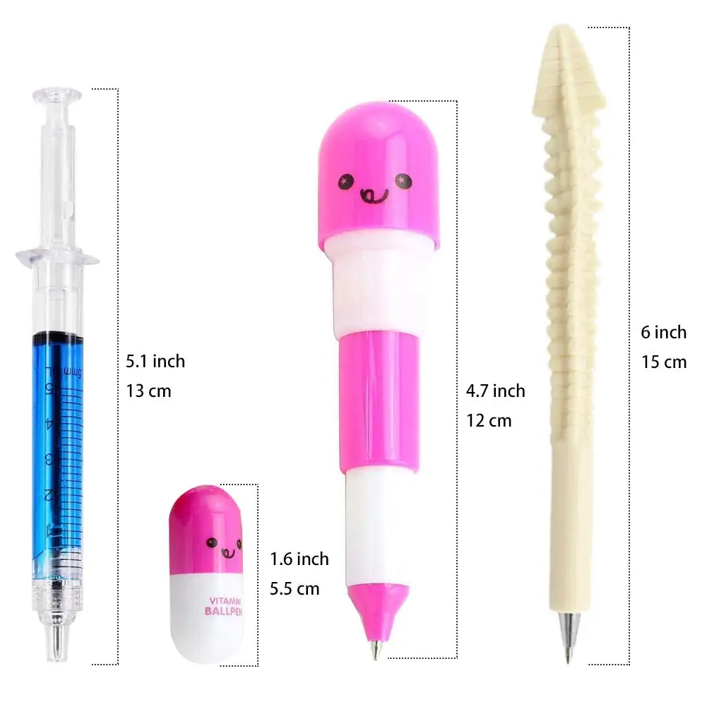 Novidade Equipe Médica Caneta Esferográfica, Figuras dos Desenhos Animados,  Médico e Enfermeira Caneta Esferográfica, Suprimentos para escola e  escritório, Presente Kids - AliExpress