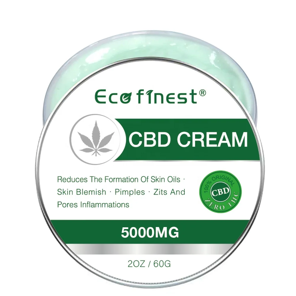 

ECO finest High Quality Hemp CBD Cream For Face, Green