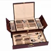 High grade attractive and durable design with wooden box 72 pcs flatware set