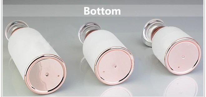 100ml 3oz white empty cosmetic plastic PETG serum bottle with spray or pump for Emulsion cream packaging