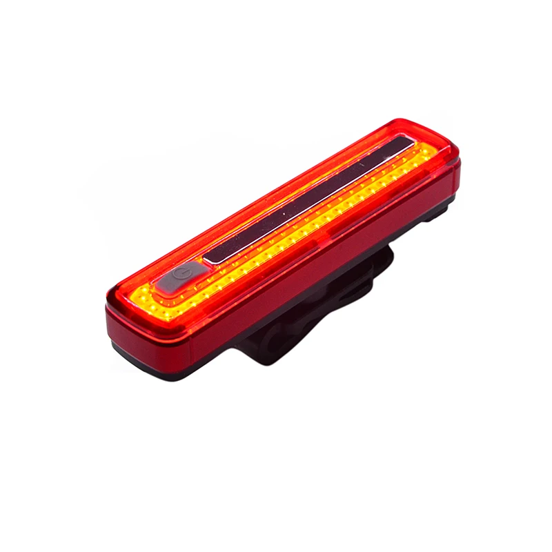 

Ultra Bright Bike Light USB Rechargeable Bicycle Tail Light. Easy To Install for Cycling Safety Flashlight, Black+red