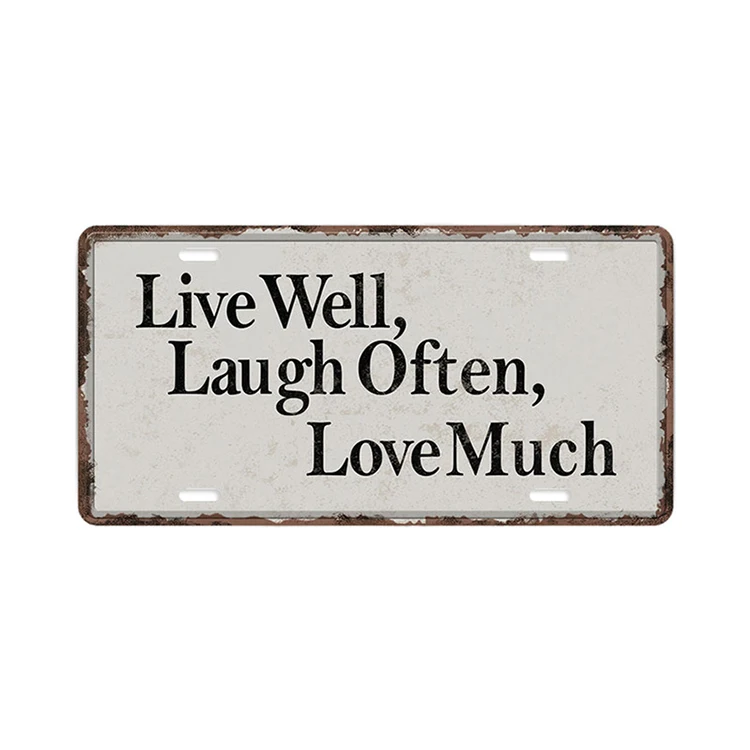 
Wholesale customized retro vintage metal tin sign for home decor 