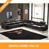 Extra large sofas sectional for modern luxury design living room with adjustable headrests