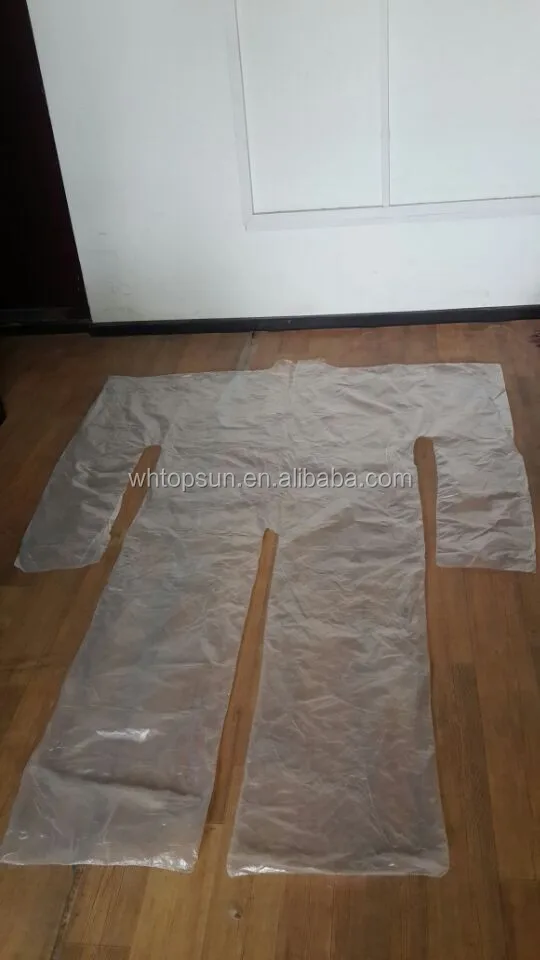 Clear Plastic Disposable One Piece Bodysuit Buy One Piece Disposable