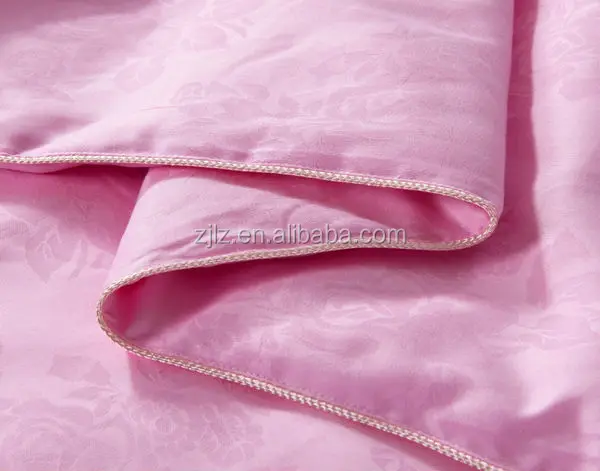 washable silk cotton fabric thin silk comforter/silk duvet/silk