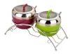 Unique Spice Rack Hot Sale Stainless Steel Cruet Containers set