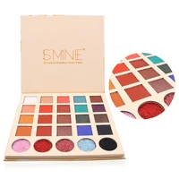 

OEM Private Label Cardboard Glitter Diamond 25 Color Eyeshadow Palette