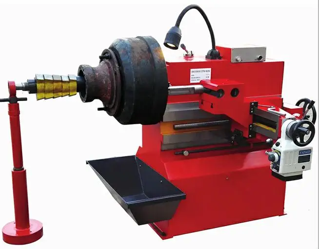 T8470 China Factory Price High Efficiency Vehicle and Cutting On Car Disc Drum Brake Lathe Machine