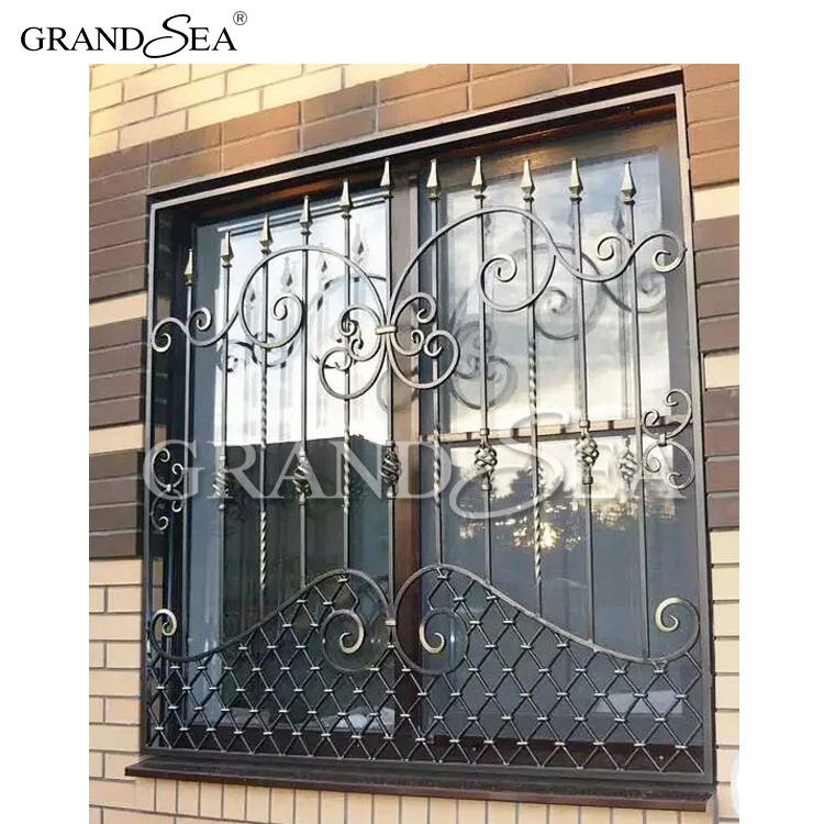 Different Iron Window Grill Color For Window Design Buy Iron Window