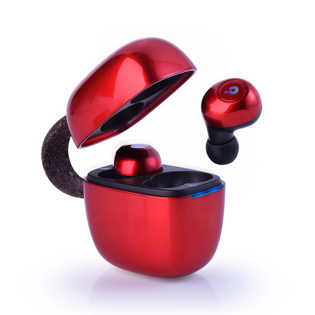 

A7 Red Hot on Japan Amazon with 400mAh charging case True wireless earbuds