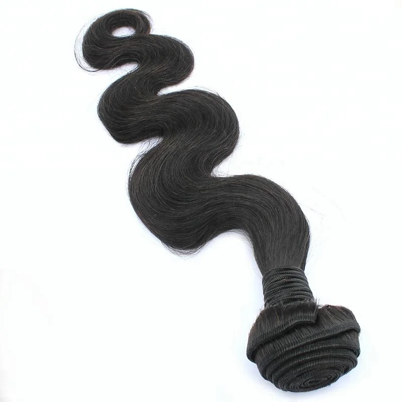 

No Shedding Virgin Human Hair Weft Mink Peruvian Body Wave Hair