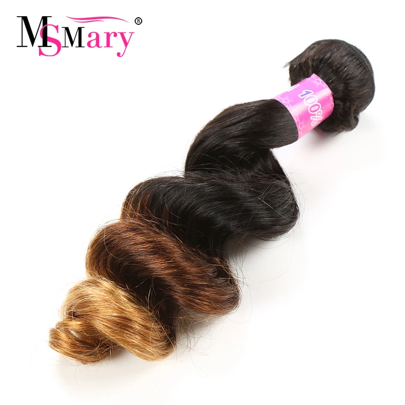 

Wholesale Loose Wave 1b 4 30 Ombre Color Bundles 8a Grade Virgin Brazilian Human Hair, 1b 4 27 ombre color