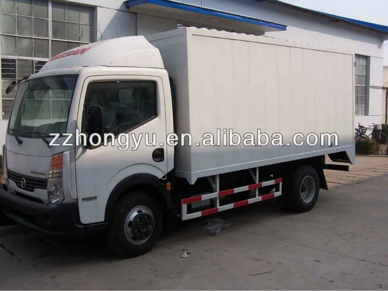 2.5tons New Box Trucks For South Africa/dry Box Truck/light Box Truck