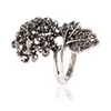 Hot Fashion Crystal Ring Alloy Grape Ring For Women Jewelry Accessories Gift