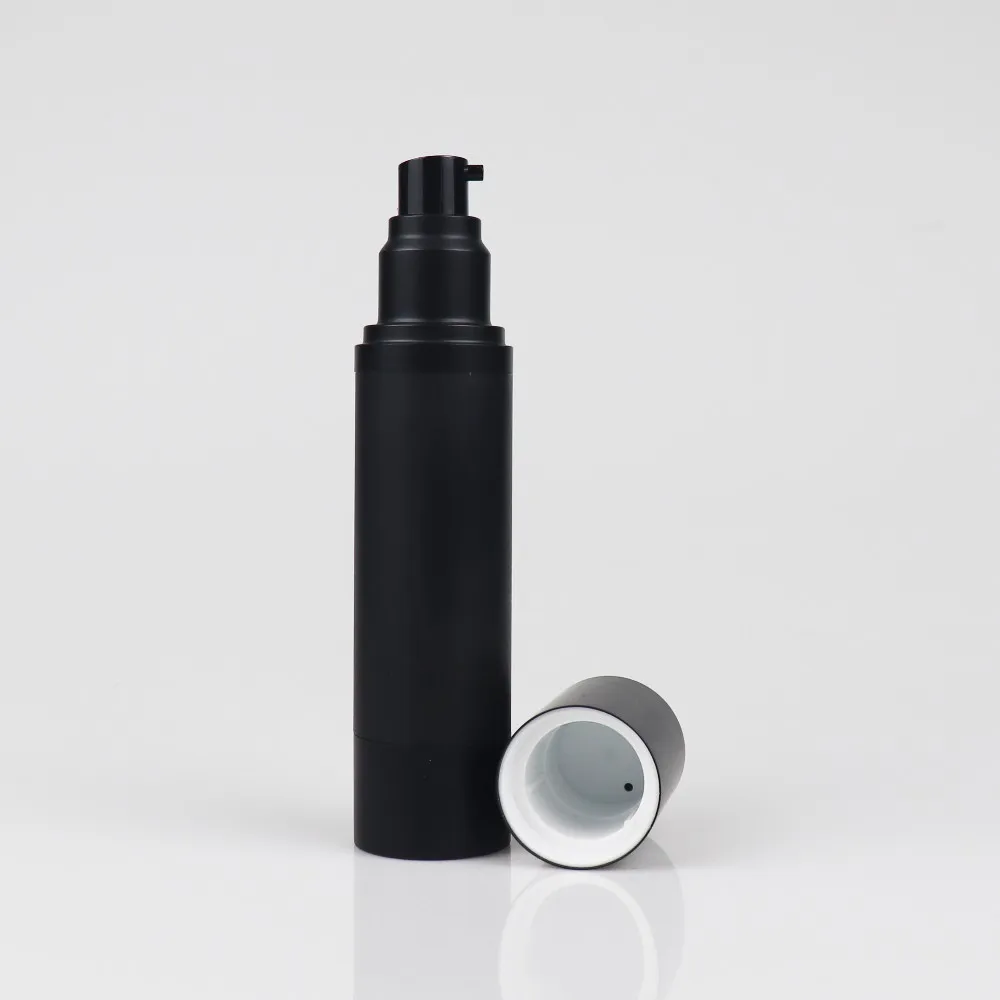 30ml 50ml Matt Black Serum Bottle Cosmetic Packaging Buy Cosmetic