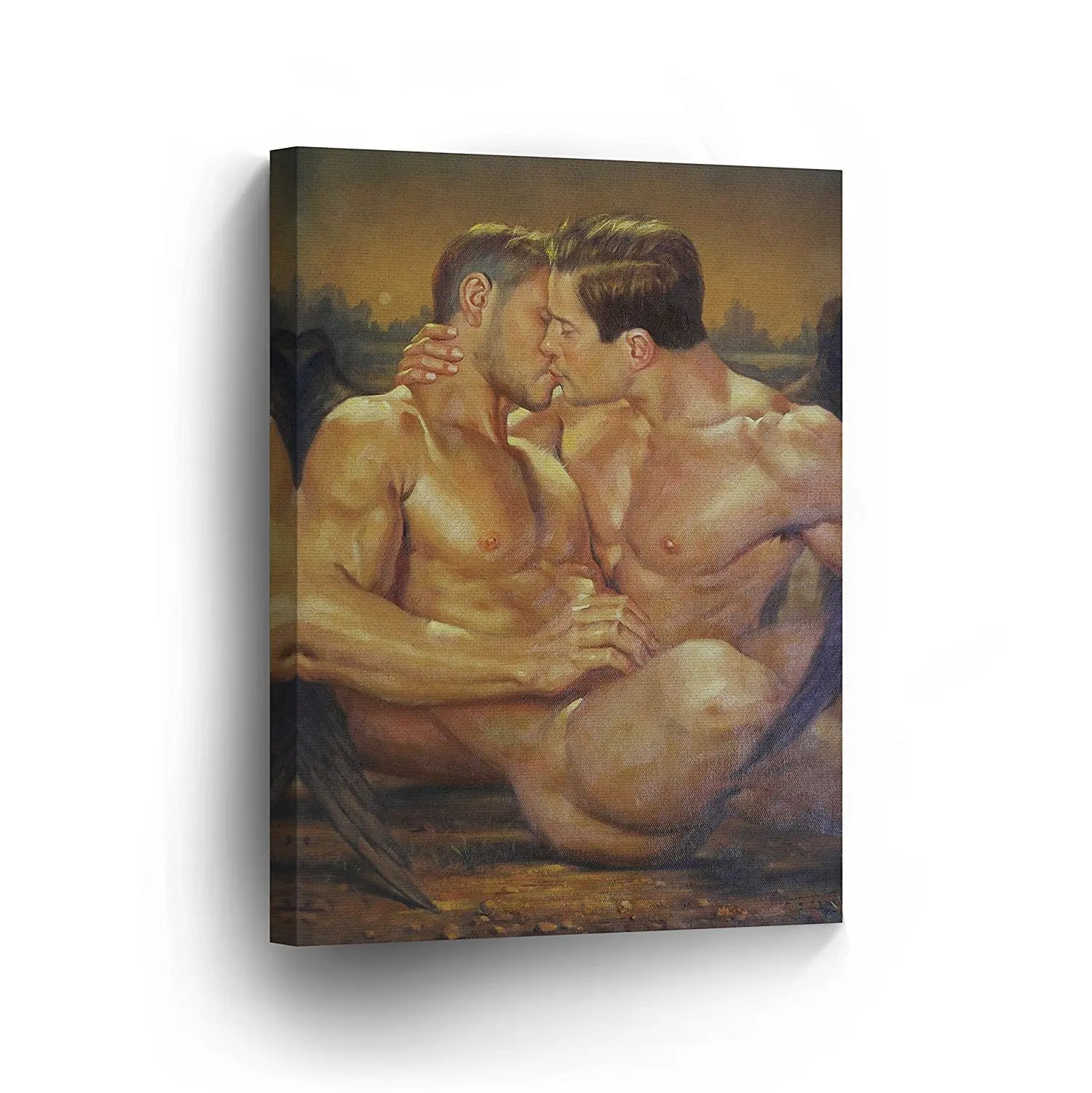 Erotic Couple Canvas Prints