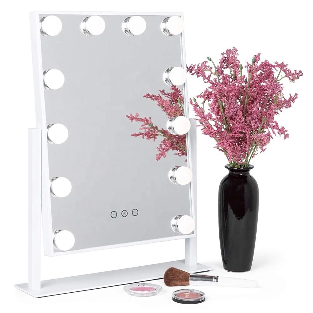 

black led mirror Hollywood style mirror hollywood glam vanity mirror, Black,white,silver,rose gold