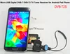 Micro USB 2.0 Mobile Watch DVB DVB-T2S Android DVB-T2 DVB-T TV Receiver For Phone Pad