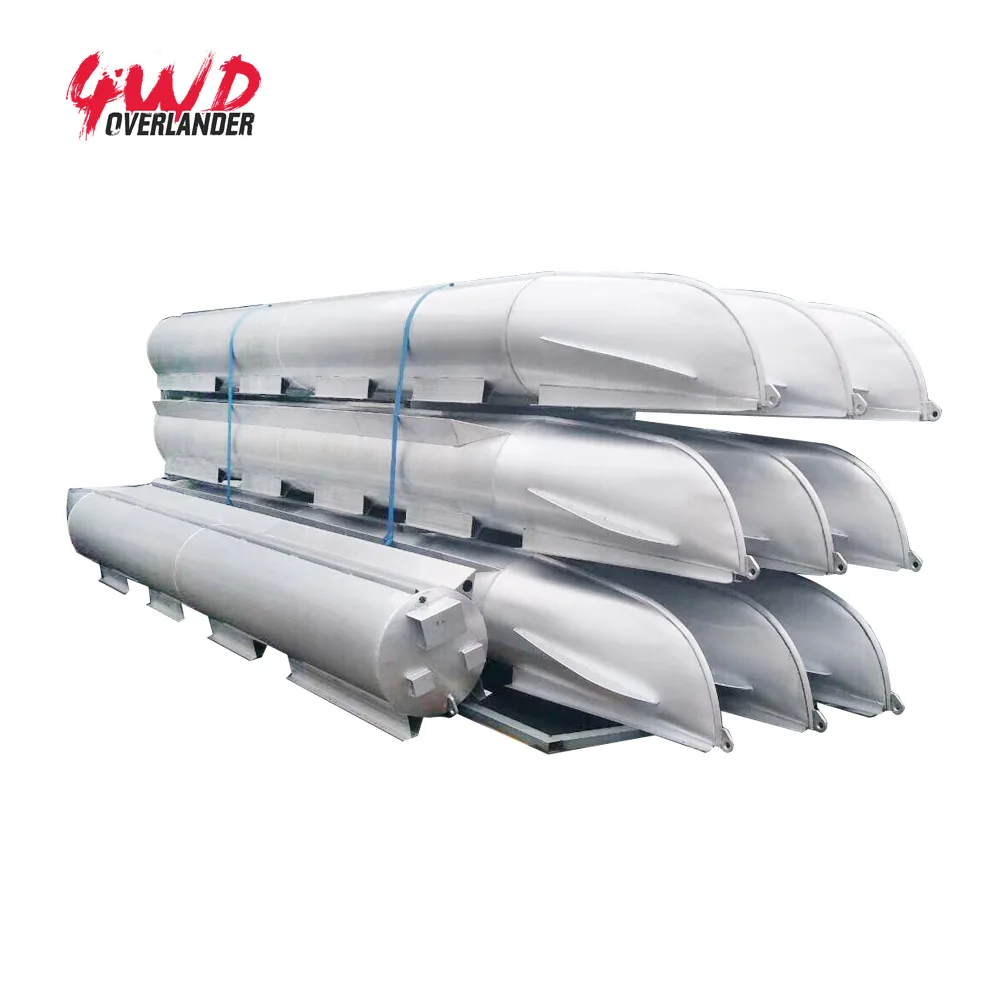 Custom 25 Ft X 25 In Aluminum Pontoon Boat Float Log Tubes Buy