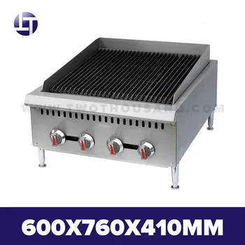 Gcb 36 36 Etl Commercial Countertop Lava Stone Gas Barbecue